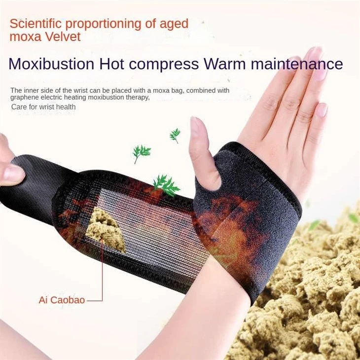 Tendon sheath hot compress wrist brace